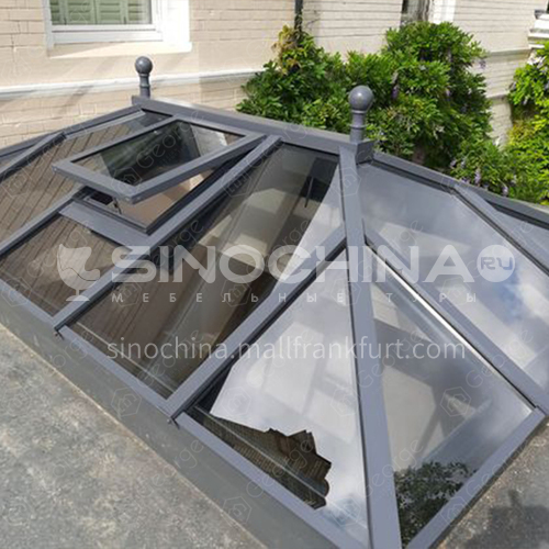 aluminum sunroom garden room glass house with factory wholesale  price and high quality for the globe